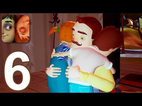 Видео: Hello Neighbor Hide & Seek Mobile — Прохождение игрового процесса, часть 6 — Все ролики (iOS)