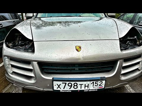 Видео: Не самый удачный 1й день владения Porsche Cayenne.