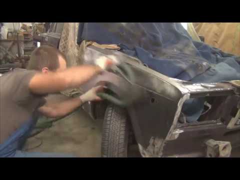 Видео: Замена крыла Ваз 2107 часть 2