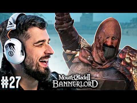 Видео: СРАЗУ НА ТУРНИР - Mount & Blade II Bannerlord #27 ХАРДКОР