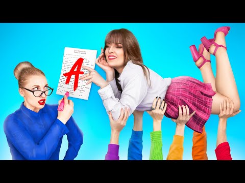 Видео: Обычная студентка против дочки директора