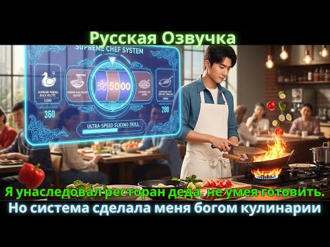 Видео: Я унаследовал ресторан деда, не умея готовить. Но система сделала меня богом кулинарии