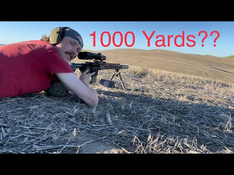 Видео: Насколько далеко может поражать цель 14,5-дюймовая винтовка AR-15? Почему выбор боеприпасов имеет...