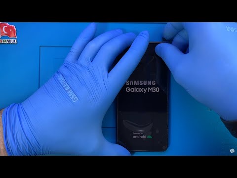 Видео: Замена экрана Samsung Galaxy M30