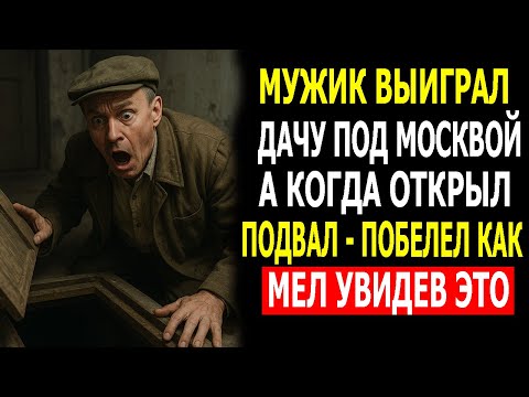 Видео: Мужик Выиграл Дачу под Москвой, а Когда Открыл Подвал — Побелел как Мел!