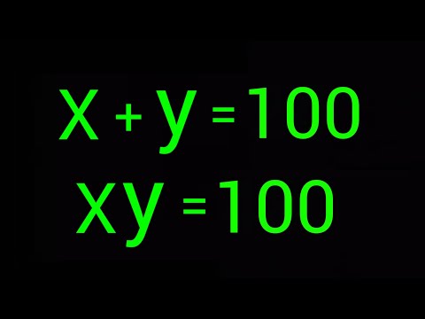 Видео: Германия | Сможете ли вы решить это? | Математическая олимпиада (x,y) = ?