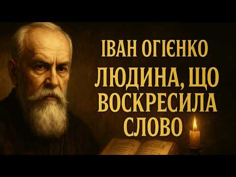 Видео: ІВАН ОГІЄНКО — МОВА, ЩО ВРЯТУВАЛА НАЦІЮ