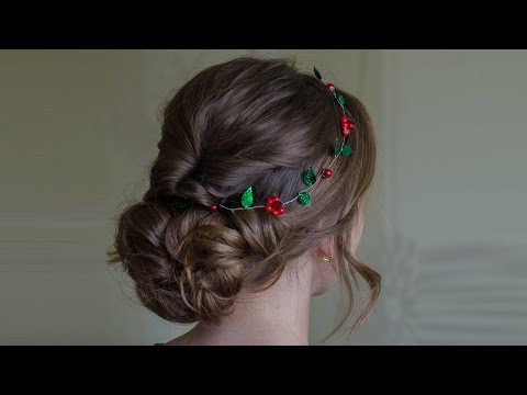 Видео: Быстрый небрежный пучок на длинные и средние волосы. Прическа без накрутки