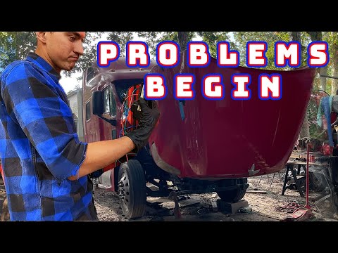 Видео: Работаем над Petie, Peterbilt 387 2010 года: готовимся к первому запуску с новым двигателем!