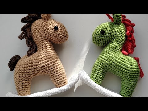 Видео: ЛОШАДКА-КАЧАЛКА. МАСТЕР-КЛАСС. ЧАСТЬ 2.