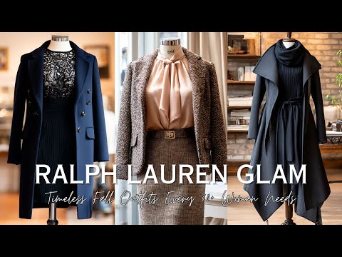 Видео: Непринужденный шик: образы Ralph Lauren осень-зима 2026 для женщин старше 60 лет