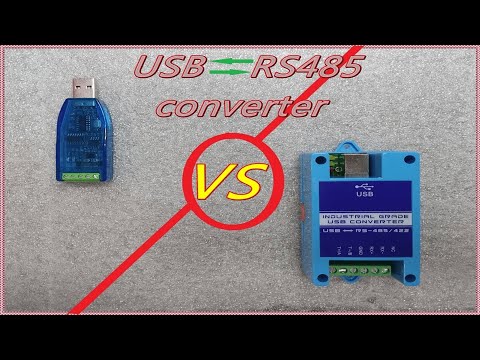 Видео: USB-RS485 конвертери, порівняння, підключення, з'єднання по RS-485 два компьютера та газоаналізатор