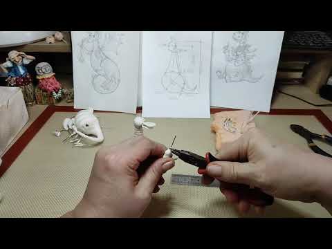 Видео: 🦕🦖Ватная игрушка ДРАКОША КАРАПУЗ  Урок 5  Соединяем руки с туловищем  Завершаем хвостик