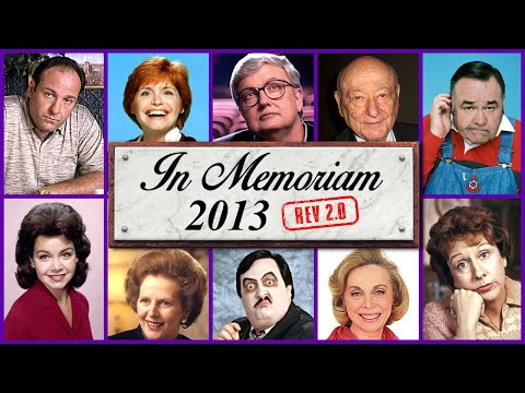 Видео: Памяти 2013: Знаменитые лица, которых мы потеряли в 2013 году (версия 2.0)