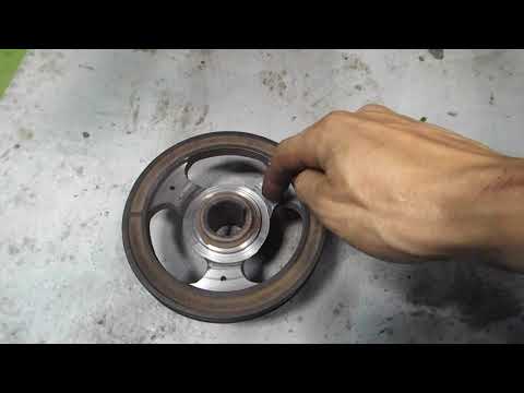 Видео: #146 Второй шкив на двигатель ваз для нш насоса на самодельный мини трактор погрузчик.