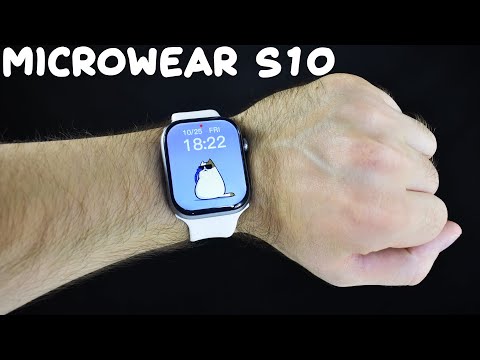 Видео: Смарт часы Microwear S10 обзор и первое впечатление