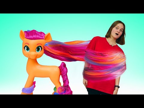 Видео: Новое видео для девочек: квест для игрушки My Little Pony - Как вернуть магию в Эквестрию?
