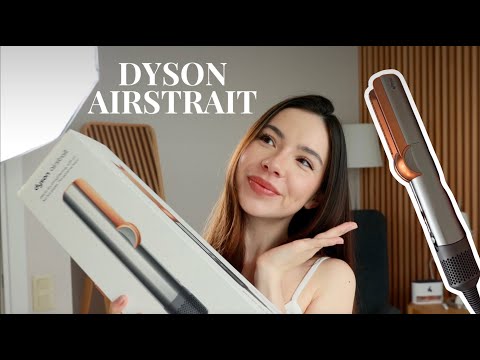 Видео: ОБЗОР на DYSON Airstrait | РАСПАКОВКА | Делаем Укладку | Выпрямитель для Волос