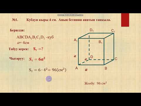 Видео: Кыргызча геометрия. 11 класс