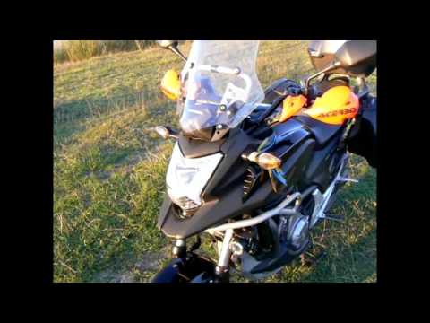 Видео: Honda nc700x обзор ксенон