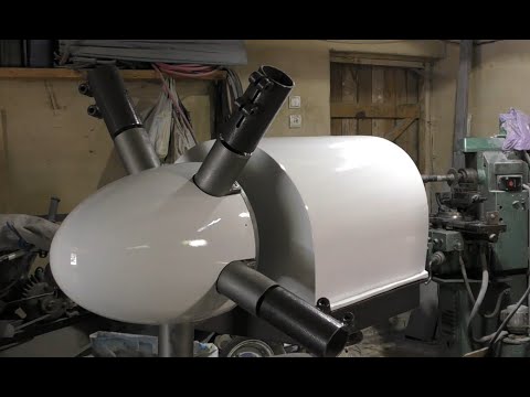 Видео: Как изготовить корпус для Мощного ветрогенератора Лебедь, мой вариант. Часть 7
