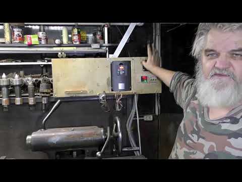 Видео: Токарный 1К62, переделал электро щит, запускаю от розетки 220 вольт.