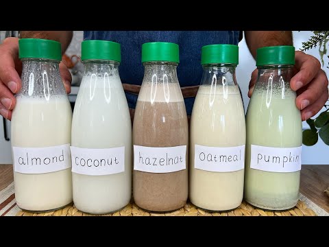 Видео: 🥛🌱 Я не пью коровье молоко. Без лактозы. Всего 1 ингредиент. Рецепт растительного молока