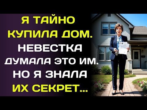 Видео: Я купила дом втайне от всех… и узнала, что невестка хочет забрать его себе.