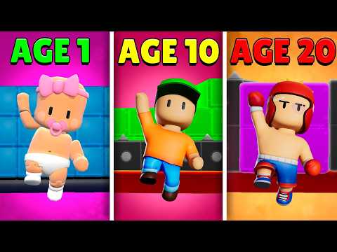 Видео: В каком возрасте лучше всего получается «схватиться» в Stumble Guys?