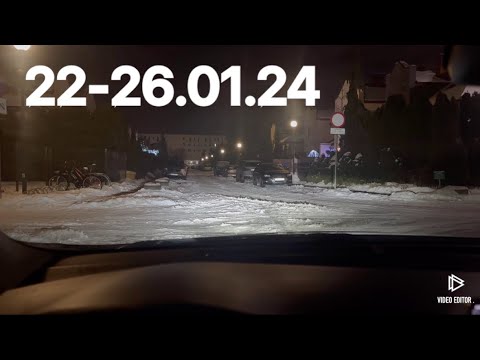Видео: 22-26.01.24 #работа#такси#пятница #убер #bolt #taxi #uber #заработок #варшава #таксикиев #польша