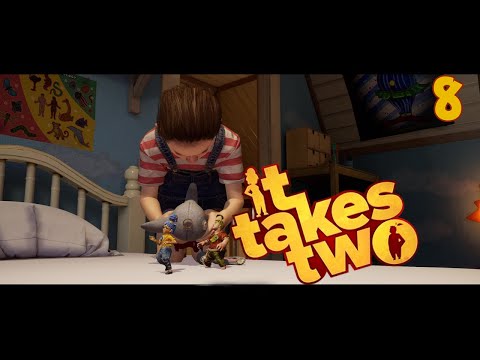 Видео: А слониху-то за что? | прохождение #8 It Takes Two