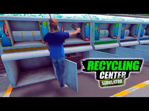 Видео: Тонна контрактов - Recycling Center Simulator #12 Прохождение