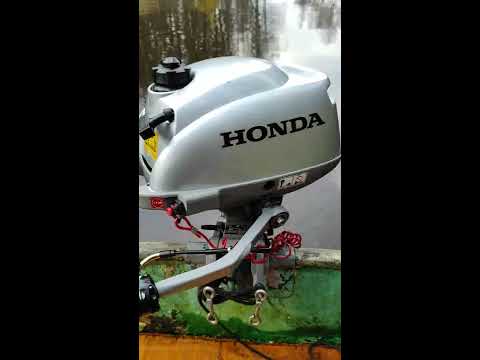 Видео: Honda 2.3 Лодочный мотор