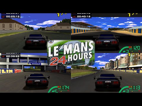 Видео: Le Mans 24 Hours (PS1) - Все Гоночные Трассы