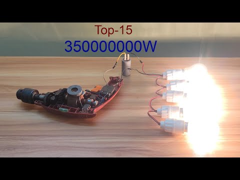 Видео: Новый...Бесплатное электричество 220 В переменного тока 350000000 Вт генератор энергии, 15 лучших...