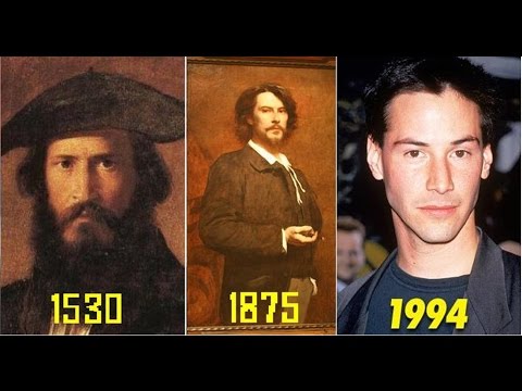 Видео: Люди из прошлого, которые похожи на знаменитостей