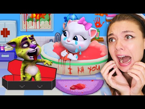 Видео: ТОМ СТАЛ ЗОМБИ! ГОВОРЯЩИЕ ДРУЗЬЯ ПЛАЧУТ! НЕ ИГРАЙ в ГОВОРЯЩЕГО ТОМА и его ДРУЗЕЙ в 3 ЧАСА НОЧИ!