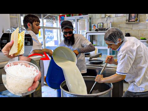 Видео: Эта семья делает мороженое в Иране уже более 80 лет! 🍨🇮🇷