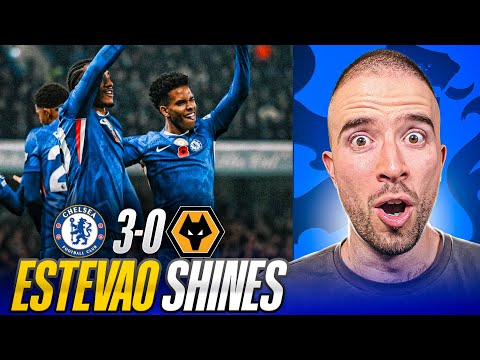 Видео: Эстевао блистает, и «Челси» уверенно лидирует во втором тайме! «Челси» — «Вулвз» 3:0