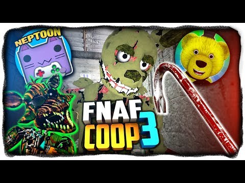 Видео: Я УШАТАЛ СПРИНГТРАПА МОНТИРОВКОЙ! ЖЕСТЬ В ПИЦЦЕРИИ! ✅ НЕПТУН И FNAF PLAY В FNAF COOP 3