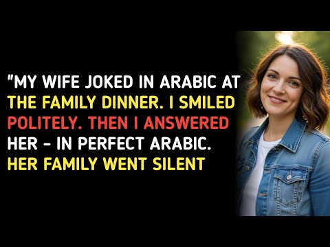 Видео: «МОЯ ЖЕНА ПОШУТИЛА ПО-АРАБСКИ НА СЕМЕЙНОМ УЖИНЕ. Я ВЕЖЛИВО УЛЫБНУЛСЯ. ПОТОМ ОТВЕТИЛ ЕЙ — НА СОВЕР...