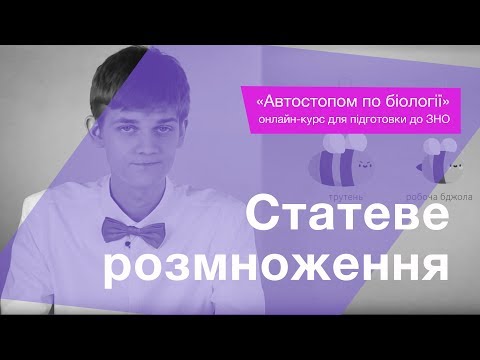 Видео: Статеве розмноження – Підготовка до ЗНО – Біологія