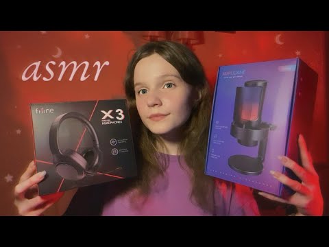 Видео: асмр МУРАШЕЧНЫЙ обзор микрофона Fifine AmpliGame A8 🎤 и наушников X3 🎧 asmr mic and headphone review