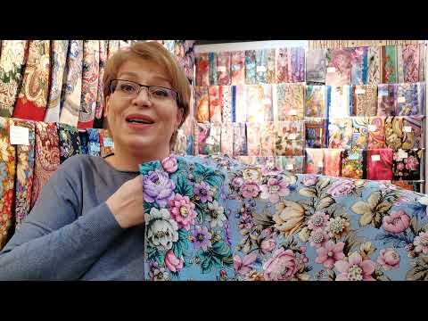 Видео: По вашим просьбам 😉 Павловопосадские платки в Минске