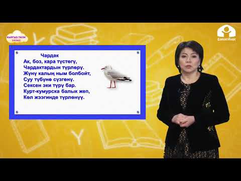 Видео: 2-класс | Кыргыз тили |  Заттын иретин билдирген сөздөр