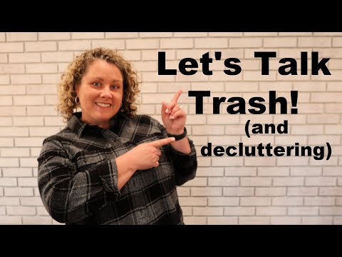 Видео: Давайте поговорим о мусоре! (и расхламлении)