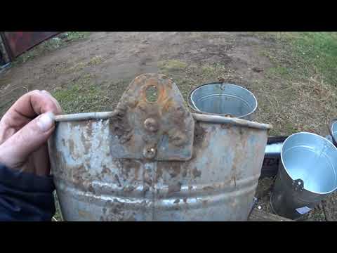 Видео: ведро для копки колодца 15л