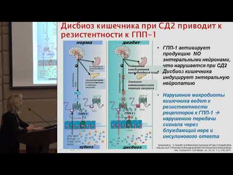 Видео: Роль микробиоты в развитии сахарного диабета 2 типа и ожирения.  Демидова Т.Ю.