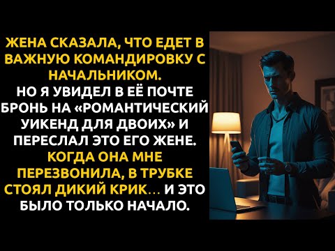 Видео: Я УВИДЕЛ в почте жены бронь на массаж — и понял, что её КОМАНДИРОВКА это ложь.