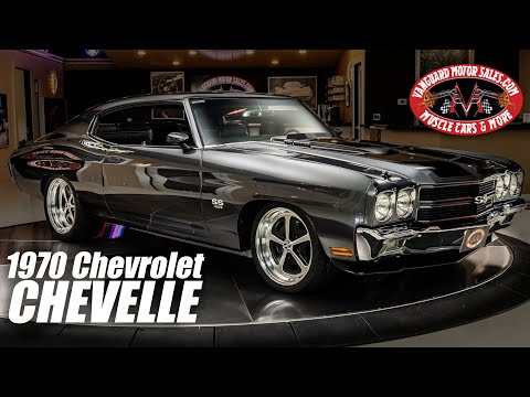 Видео: Chevrolet Chevelle Restomod 1970 года выпуска продаётся в Vanguard Motor Sales #5809